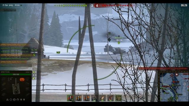 Grille 15 TV - When M48 Patton was suporter - World of Tanks Player смотреть онлайн