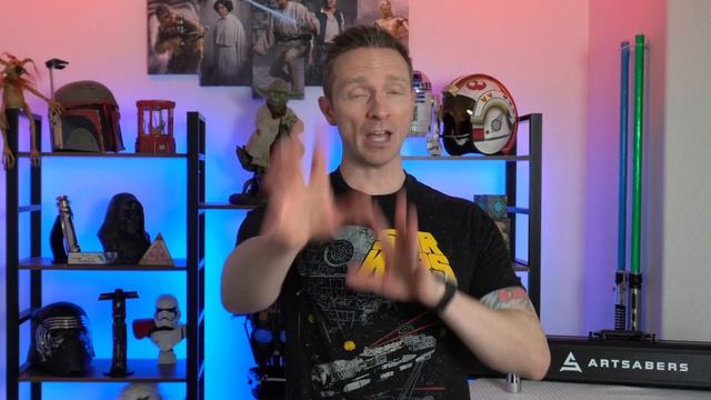 Coolest Lightsaber Ever! Starkiller Neopixel Lightsaber Review from Artsabers! смотреть онлайн