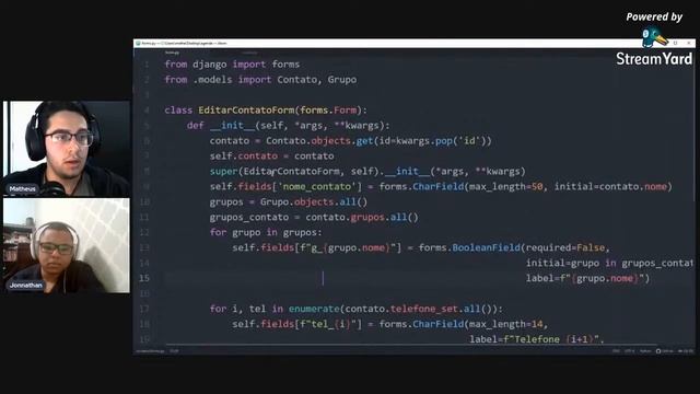 LIVE #3.5(REPOSIÇÃO) - Criando uma agenda de contatos com Python e Django | pt. 2.5 смотреть онлайн