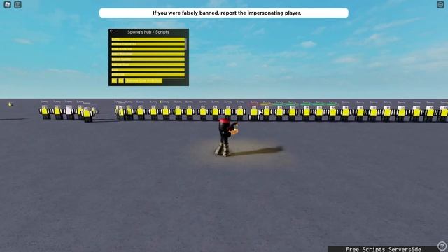 Roblox Serverside Script Showcase Spong Hub [RARE] смотреть онлайн