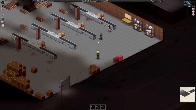 THE ROOF MIGHT BE LEAKING! - EP 7. Project Zomboid (100 DAY BEGINNER CHALLENGE) смотреть онлайн