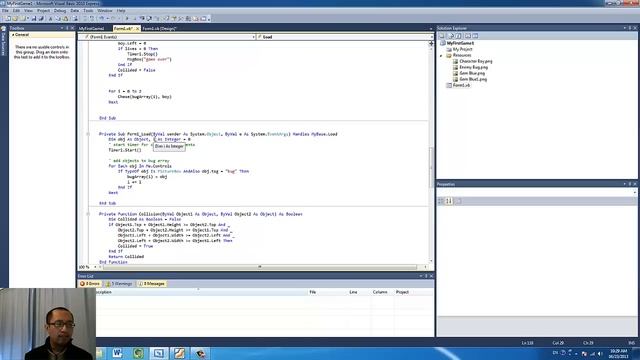 Games Programming with Visual Basic lesson 6 - Multiple enemies using Picturebox arrays смотреть онлайн