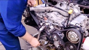 УСТАНОВКА РЕМНЯ ГРМ SUBARU