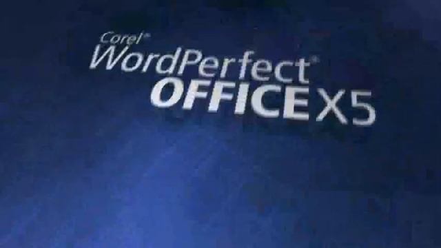 Corel WordPerfect Office X5 смотреть онлайн