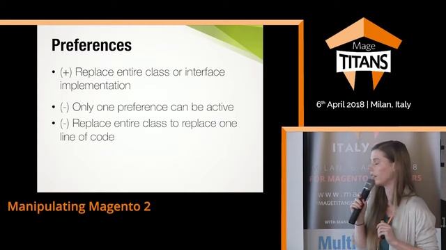 Mage Titans Italy 2018 - Manipulating Magento 2 by Joke Puts смотреть онлайн