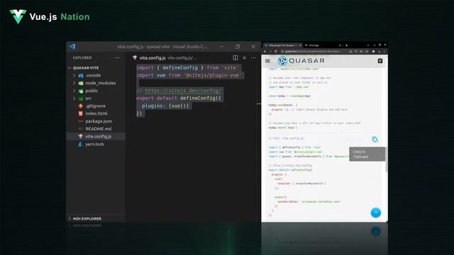 Adding Vite to Quasar by Luke Diebold: Vue.js Nation 2022 Mighty Bites смотреть онлайн