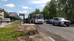 Автобус ПАЗ-320302-12 остановка Магистральная улица (Кстово) 23.06.2023