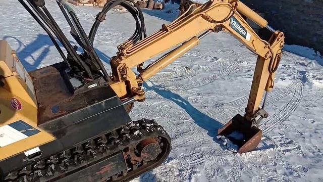 Экскаватор Yanmar B07 без наработки по рф 2007г.Обзор, продажа свежий привоз.