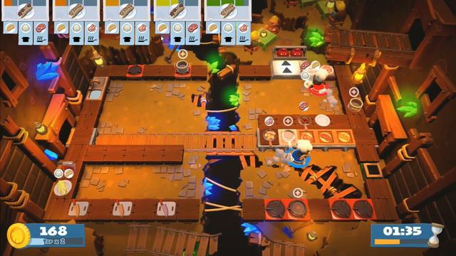 Falling For This Game - Overcooked 2 Gameplay (Part 5)