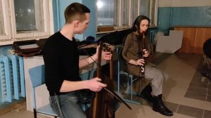 Тальхарпа и блокфлейта тенор