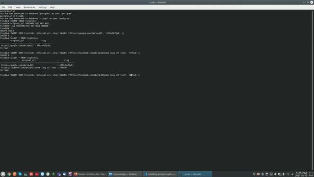 PostgreSQL Basic CRUD using psql shell смотреть онлайн