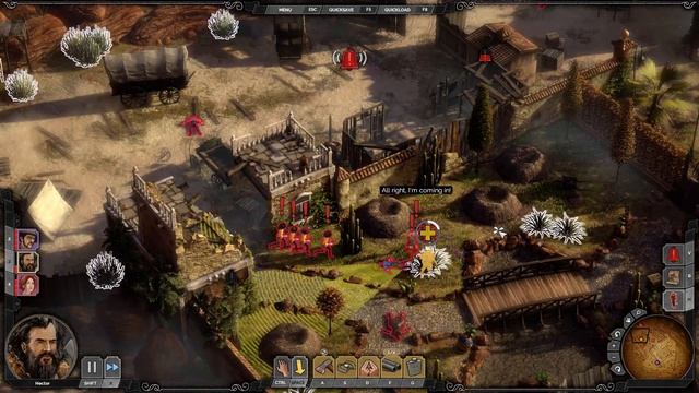 Desperados 3 Money for the vulture walkthrough - Late to the party - All badges in 1 speed run смотреть онлайн