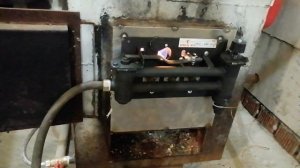 горелка для котла в гараж.