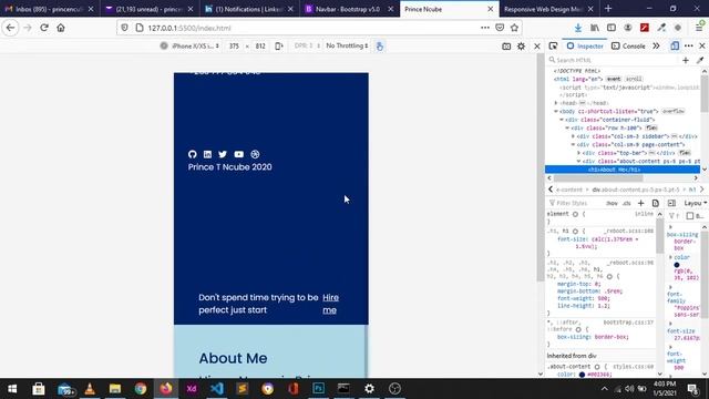 Part 3 Bootstrap 5 - media queries смотреть онлайн