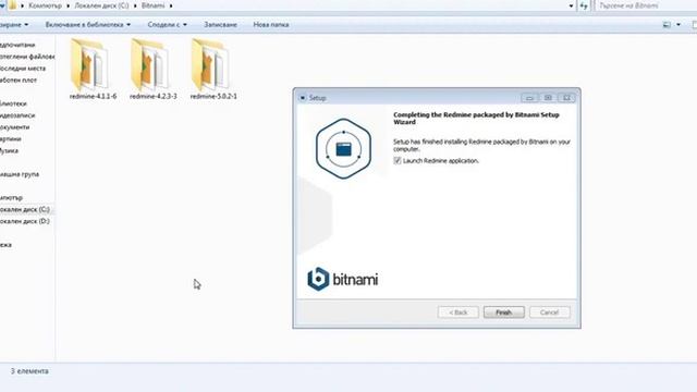 Redmine installation on Windows OS via Bitnami Stack смотреть онлайн
