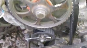 Замена натяжного ролика на Ауди 80 б4 двигатель ABK.