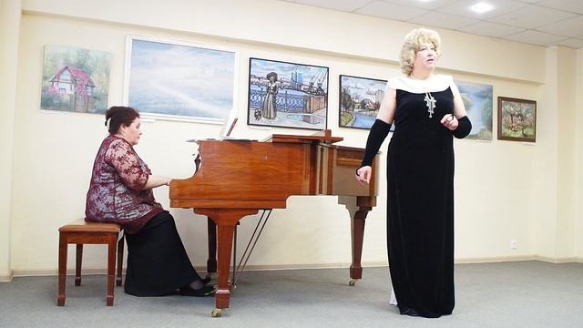 17 Чайковский, Плещеев.  Нам звезды кроткие сияли. Галина Перфильева, Людмила Калинина.MOV