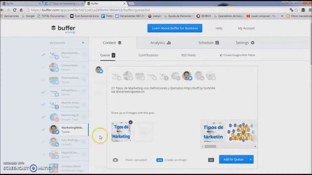 Cómo Programar tweets en Buffer para Twitter смотреть онлайн