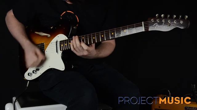 Fender Custom Shop Limited Edition 50s Thinline Tele Relic All Rosewood Neck смотреть онлайн