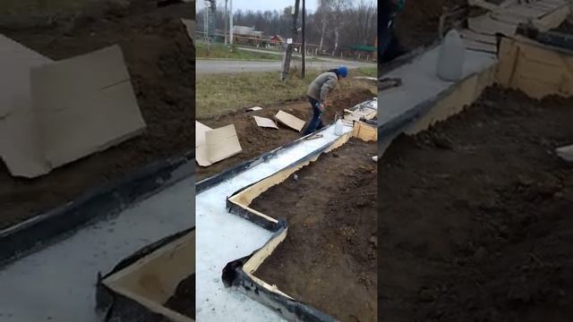 Снимаем опалубку с фундамента смотреть онлайн