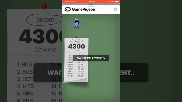 The letter set sucks | Word Hunt GamePigeon Gameplay Part 2 w/ Mario смотреть онлайн