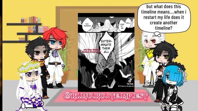 Rezero react to Rimuru + fallen god ||Gacha Reaction|| part 1 смотреть онлайн