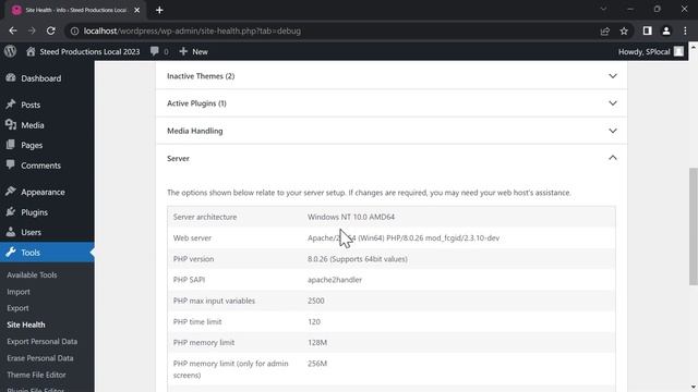 Check PHP Version Using Site Health In WordPress Control Panel Quick Tip смотреть онлайн