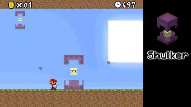 MINECRAFT MOBS in New Super Mario Bros DS | NSMB DS Mod| HD 60FPS смотреть онлайн