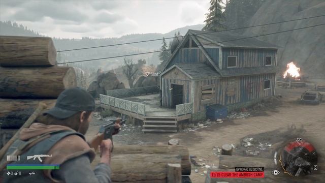 Days Gone - craft recipe BASEBALL BAT AXE sawblade - camp location смотреть онлайн