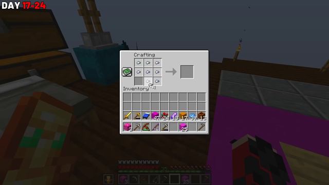 I Survived 100 Days on ONE OCEAN BLOCK in Hardcore Minecraft смотреть онлайн