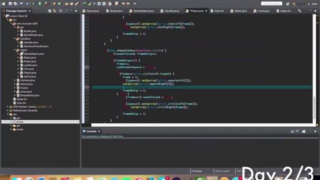 Ludum Dare 35 Timelapse - Making of "Shapeshift" смотреть онлайн