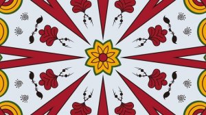 Русский народный орнамент 8. Бесплатный футаж. Зацикленное видео.