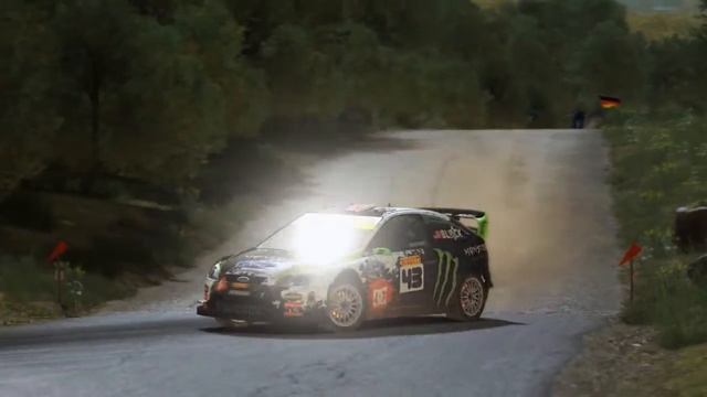 Gameplay Dirt Rally -étape 1 allemagne-Vue Replay-Ford Rs ken block- G27.mp4 смотреть онлайн