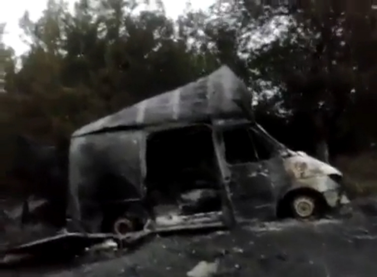 24.07.15 Последствия ночного обстрела карателями - Горловки смотреть онлайн