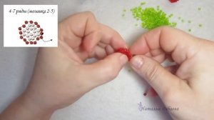 Ягода «Малина и ежевика» * мастер класс по бисероплетению