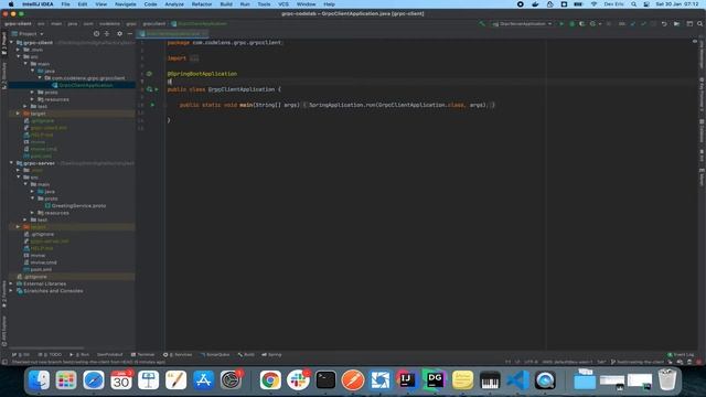 gRPC Tutorial - Creating The gRPC Client смотреть онлайн