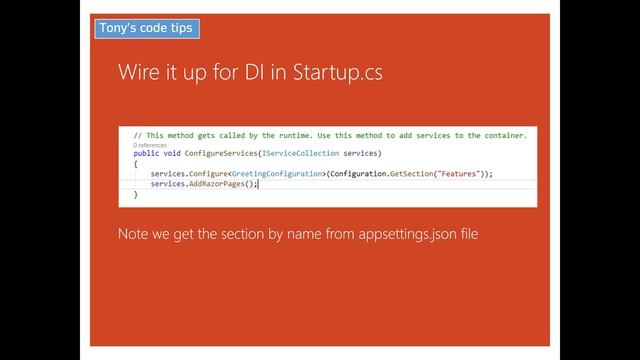 Multiple data type .NET Core strongly typed configurations смотреть онлайн