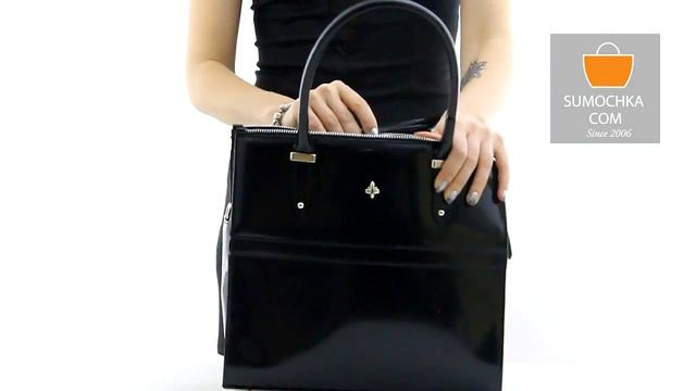Сумка Giglio Fiorentino 031 gloss black смотреть онлайн