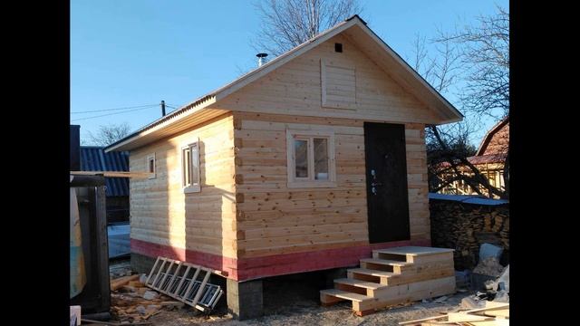 Отзыв о строительстве бани из бруса в СПб от СК Доминика смотреть онлайн