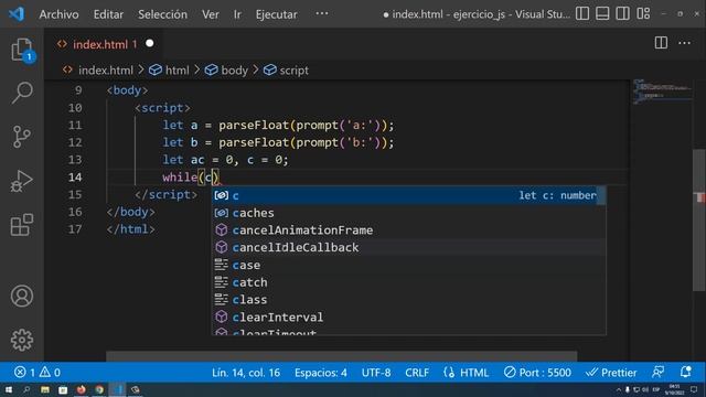 Calcular el producto entre a y b sin utilizar multiplicación en JavaScript смотреть онлайн