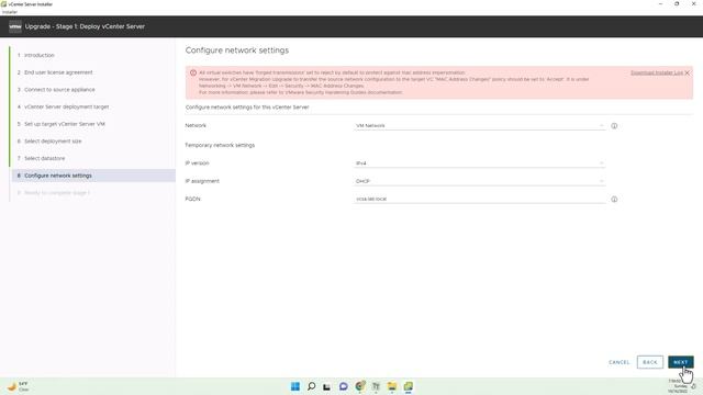 Successfully upgrading my lab from VMware vSphere VCSA 7.0U3g to 8.0.0 смотреть онлайн