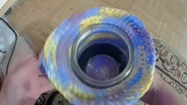 копилка из банки и ниток вязанная крючком a piggy bank made of cans and crocheted threads diy смотреть онлайн
