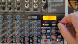 Behringer XENYX QX1204USB PA Mixer Quick Review and Sound Demo