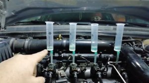 Z13DTH слив в обратку после переборки одной форсунки#опель #дизель #форсунки #ремонтавтомобиля