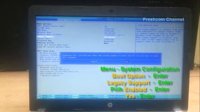 Cara Mudah Mengatasi Boot Devide Not Found , Laptop HP No Booting Windows смотреть онлайн