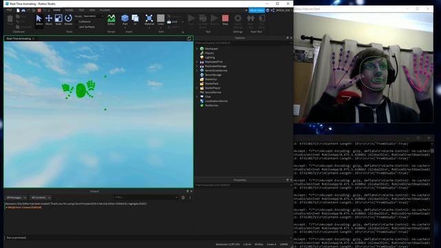 Real-Time Face Animating into Roblox Studio смотреть онлайн