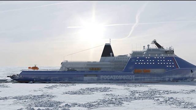 Это гигант. Эксперт рассказал о новом российском ледоколе проекта 10510 «Лидер» смотреть онлайн