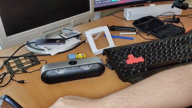 Распаковка Bluetooth колонки с Aliexpress NBY-18 годнота за свои деньги? смотреть онлайн