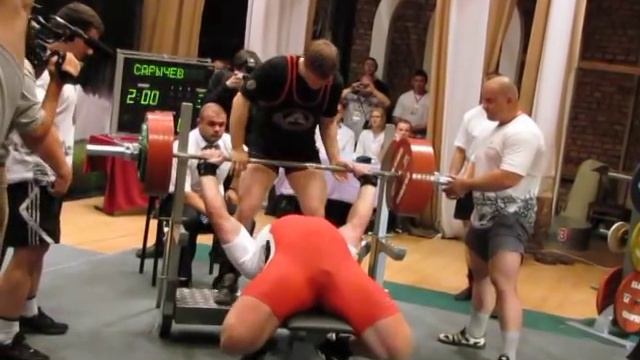 Sarychev RAW Bench 300kg  Сарычев жим 300 б/э