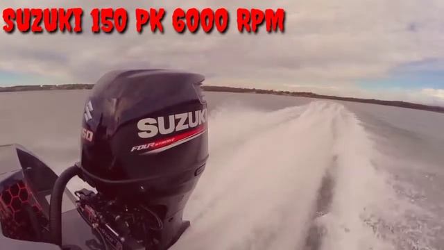 Test Drive Suzuki 150 DF Outbord 6000 RPM